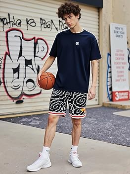 TPAZGHE Men's Basketball Shorts Mesh Breathable Quick Dry